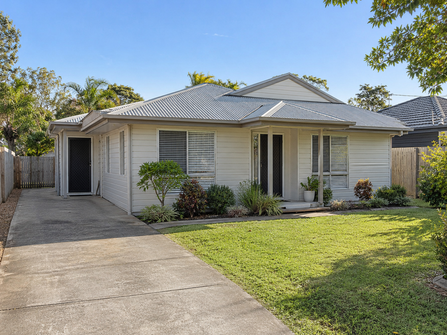Illustrative Queensland home with dual-key configuration